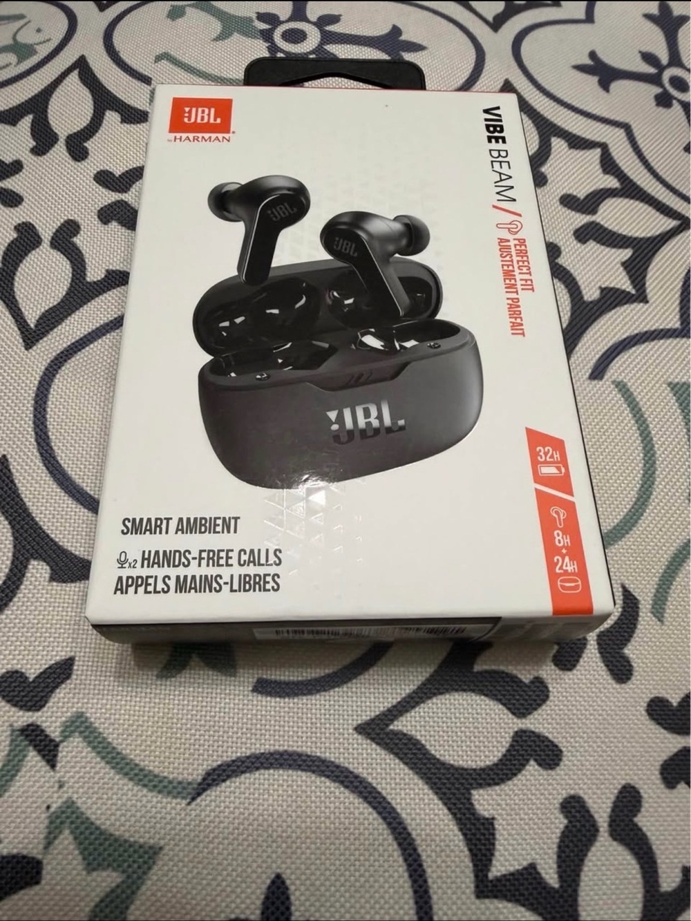 JBL Vibe Beam True Wireless Earbuds - Black